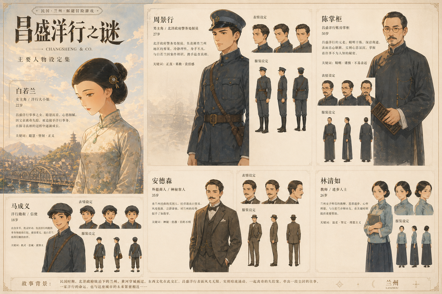 人物设定集